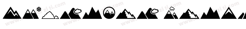 Mountain City字体转换